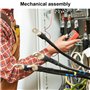 YOYEAH Lot de 50 vis M5 avec écrous, vis à six pans creux en acier inoxydable 304 pour raccords de meubles et projets de bricola