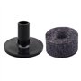 CCeCCe Lot de 10 supports de cymbale en feutre avec rondelle en feutre - Manchons de rechange ronds en feutre doux - Accessoires