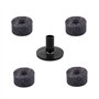 CCeCCe Lot de 10 supports de cymbale en feutre avec rondelle en feutre - Manchons de rechange ronds en feutre doux - Accessoires