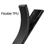 Losvick Coque pour Samsung Galaxy Note 10, Coque Ultra Mince TPU Silicone Anti-Choc Bumper Etui Slim, Fibre de Carbone Protectio
