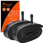 YunSCM 2PCS 52/62-406 épaissies Chambres à air 20x2.10/2.25/2.35/2.40 AV32mm Schrader Valve Compatible 20 Pouces Chambre à air 2