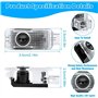 Dixhills Lot de 4 projecteurs LED pour portière de voiture - Projecteur de porte - Éclairage d'entrée - Accessoire de rechange p
