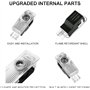 Dixhills Lot de 4 projecteurs LED pour portière de voiture - Projecteur de porte - Éclairage d'entrée - Accessoire de rechange p