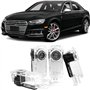 Dixhills Lot de 4 projecteurs LED pour portière de voiture - Projecteur de porte - Éclairage d'entrée - Accessoire de rechange p