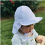 2 Pièces Chapeau De Soleil Enfant Chapeau De Soleil Pliable Protection Solaire Protection Du Cou Chapeau De Pêche Chapeau De Sol