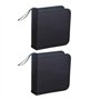 YSJCHEBS Sac Noir pour CD
