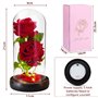 Faux Abat-Jour en Verre LED - Mariage Maison Décor