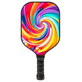 Pickleball Raquette avec Surface en Fibre de Verre & Noyau en Polymère Pickleball Paddle Alvéole pour Adultes Débutants