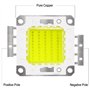 Tesfish 2PCS Puce LED 50W Blanc 6000K COB Chip pour Lumière d'Inondation, Plafonnier Lampe à Économie d'Énergie Haute Puissance