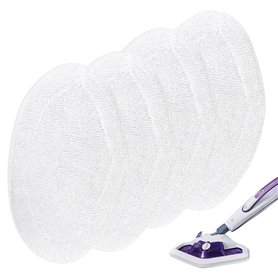 4 Vadrouilles de Rechange Lavables pour Polti Vaporetto Brosse Vaporforce PAEU0332
