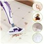 4 Vadrouilles de Rechange Lavables pour Polti Vaporetto Brosse Vaporforce PAEU0332, Vadrouilles de rechange lavables pour brosse