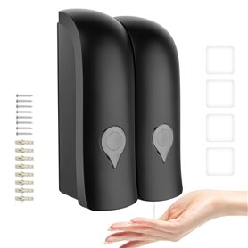2 x 300ml Distributeur de Savon Manuel