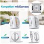 Lot de 10 chiffons de nettoyage pour Winbot W1 Pro/W1/W2 Omni/W2 - En microfibre - Pour nettoyage de vitres - Réutilisables et l