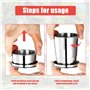 YHNMMNO 2 Pièces Tasse Pliable En Acier Inoxydable 150 ml - Gobelet Rétractable Portable Pour Camping, Voyage, Randonnée - Tasse