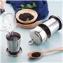 YHNMMNO 2 Pièces Tasse Pliable En Acier Inoxydable 150 ml - Gobelet Rétractable Portable Pour Camping, Voyage, Randonnée - Tasse