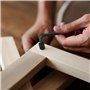 Tunejoy 300 Pièces Vis Sans Tête Hexagonale Vis à Tête Conique M2.5 M3 M4 M5 M6 M8 Assortiment à Six Pans Creux en Acier avec Cl