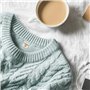 HOLEMZ Etiquette en Tissu Fait Main 100 Pièces Lavables Étiquette Couture Décoratives Artisanales Personnalisées pour DIY Access