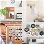 Punaises Transparentes, 200 Pièces Épingles en Plastique avec Boîte de Rangement, Punaises Décoratives avec Points en Acier pour