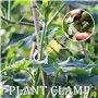 SYEYCW 80 Pièces Clips de Support pour Plantes, Tomate Clip de Jardin Sécurisé en Plastique, Support pour Attacher Les Plantes d