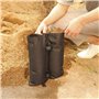 Goutime Jeu de 4 Poids pour Tonnelle, Revêtement Intérieur en PVC, Sac de Sable pour Tonnelle,pour Tente Pop-up,Auvent ou Paraso