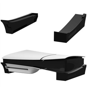 Buziba Support horizontal pour PS5 - Support de bureau fin compatible avec Playstation 5 Slim Console Accessoires Disc & Digital