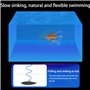 Zasjon 5 pièces Bass Fishing Lure Set Ensemble de leurres de pêche à lachigan 3D Eyes Leurre de pêche Appâts à Appâts artificiel