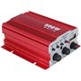 SQUADO - Amplificateur stéréo 500 W à 2 canaux avec télécommande 12 V Mp3 USB Audio Speaker