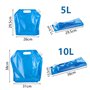 bidon d'eau Pliable 4x5L+4x10L