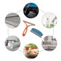 SYEYCW 2 Pièces Ramasse Poils Animaux, Rasoir Anti Bouloche Manuel, Portable à Double Lint Remover, Décapant de Peluche, Brosse 