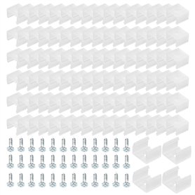 Tkxjry Lot de 100 clips de fixation pour LED