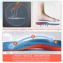 Lot de 2 paires de semelles orthopédiques - Semelles orthopédiques - Soutien de la voûte plantaire - Soulage le stress - Soutien