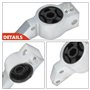 Frankberg 2x Bras de suspension Compatibles avec A3 2003-2013 A3 Sportback 2004-2013 C.a.d.d.y Alltrack 2015-Aujourd'hui Golf V/