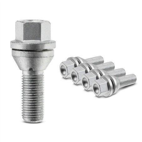Frankberg Lot de 5 boulons de roue compatibles avec S60 I 384 II 134 S80 I 184 TS XY S80 II 124 V60 I 155 157 II 225 227 1998-He