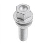 Frankberg Lot de 5 boulons de roue compatibles avec S60 I 384 II 134 S80 I 184 TS XY S80 II 124 V60 I 155 157 II 225 227 1998-He