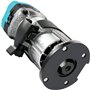 VEVOR Routeur de paume 3 bases incluses : base fixe d'immersion inclinable 710 W 13000-33000 tr/min Outil compact de routeur de 