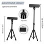 Support de Tatouage Réglable Heavy Duty Portable par Poweka - Noir - Adapté aux Tatouages Difficiles - Angle et Hauteur Règlable
