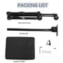 Support de Tatouage Réglable Heavy Duty Portable par Poweka - Noir - Adapté aux Tatouages Difficiles - Angle et Hauteur Règlable