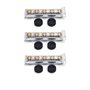 The Smudge Stick Shop - Lot de 3 tubes de 10 pastilles de charbon pour brûleurs à résine et encens