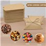 Petite Boite Kraft Cadeau avec Ficelle pour Mariage