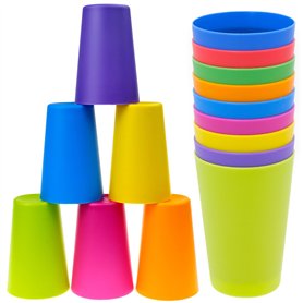 9 Pièces Gobelets En Plastique