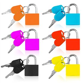 6 pièce Mini Cadenas à Bagage