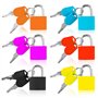 6 pièce Mini Cadenas à Bagage