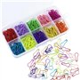 Lot de 300 épingles en forme de poire - 10 couleurs - Pour calabash