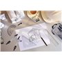Ensemble de Géométrie, Kit Geometrie Compass pour la Géométrie Kit de Géométrie Mathématique pour Les élèves Dessins Techniques 