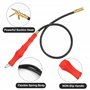 Yesaler Outil de Ramassage Magnétique Flexible Outil de Ramassage Aimanté 56CM pour Préhension de Vis Métalliques 2 Pièces