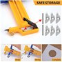 Compass Circle, Cercle Cutter Rotatif, Coupeur de Papier Circulaire, Réglable Precision Circle Cutter pour Les Cercles de 1-15cm