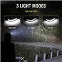 lampe frontale COB rechargeable de 2000 lumens Lampes frontales légères à grand angle de 220 ° ave