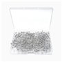 100 Pièces Punaises Transparentes