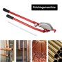 CDZHLTG Cintreuse Manuelle 2 en 1 de 15mm à 22 mm, 180 degrés Cintreuse Tube Cuivre et Aluminium, Outils de Cintrage Cintreuse M