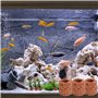 Yqhugbc 10 Pièces Anneau de Fixation pour Plantes Aquatiques,Filtre Anneaux en Céramique, Céramique Anneaux Biologiques,pour Les